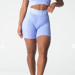 NVGTN Periwinkle Sport Seamless Shorts